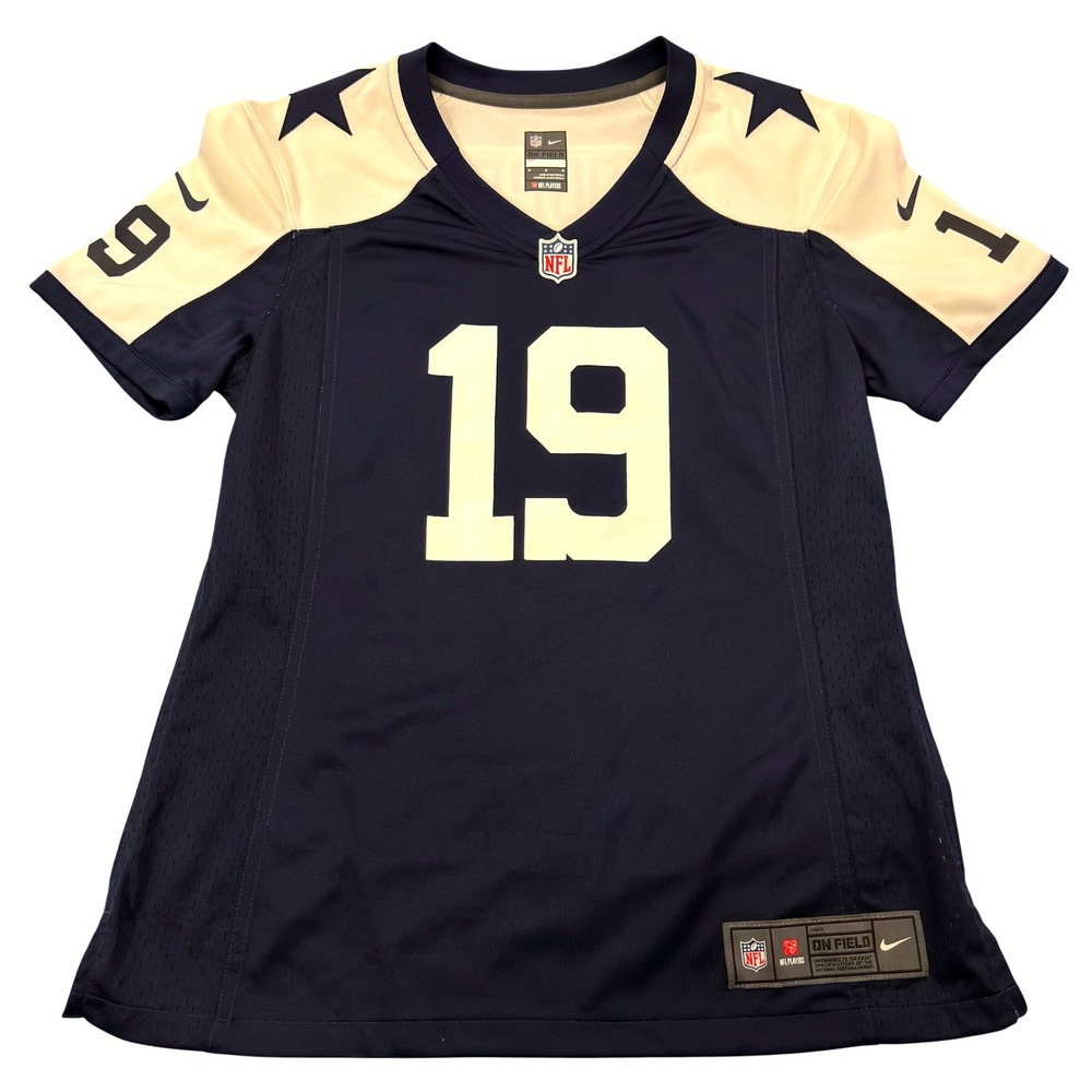 Nike Dallas Cowboys Amari Cooper 19 NFL Jersey Navy White Mens Medium 478639-419